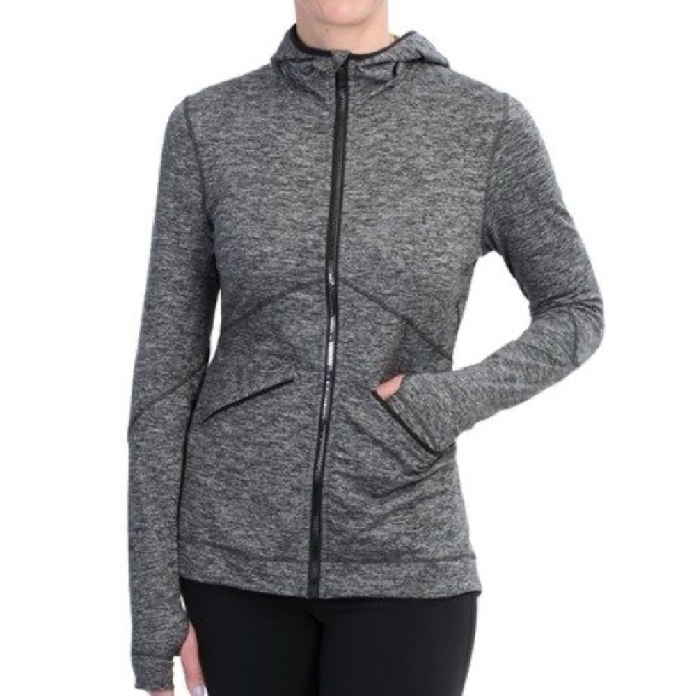 Brooks Utopia Thermal Hoodie III Small Full Zip Running Jacket Activewear Fitted